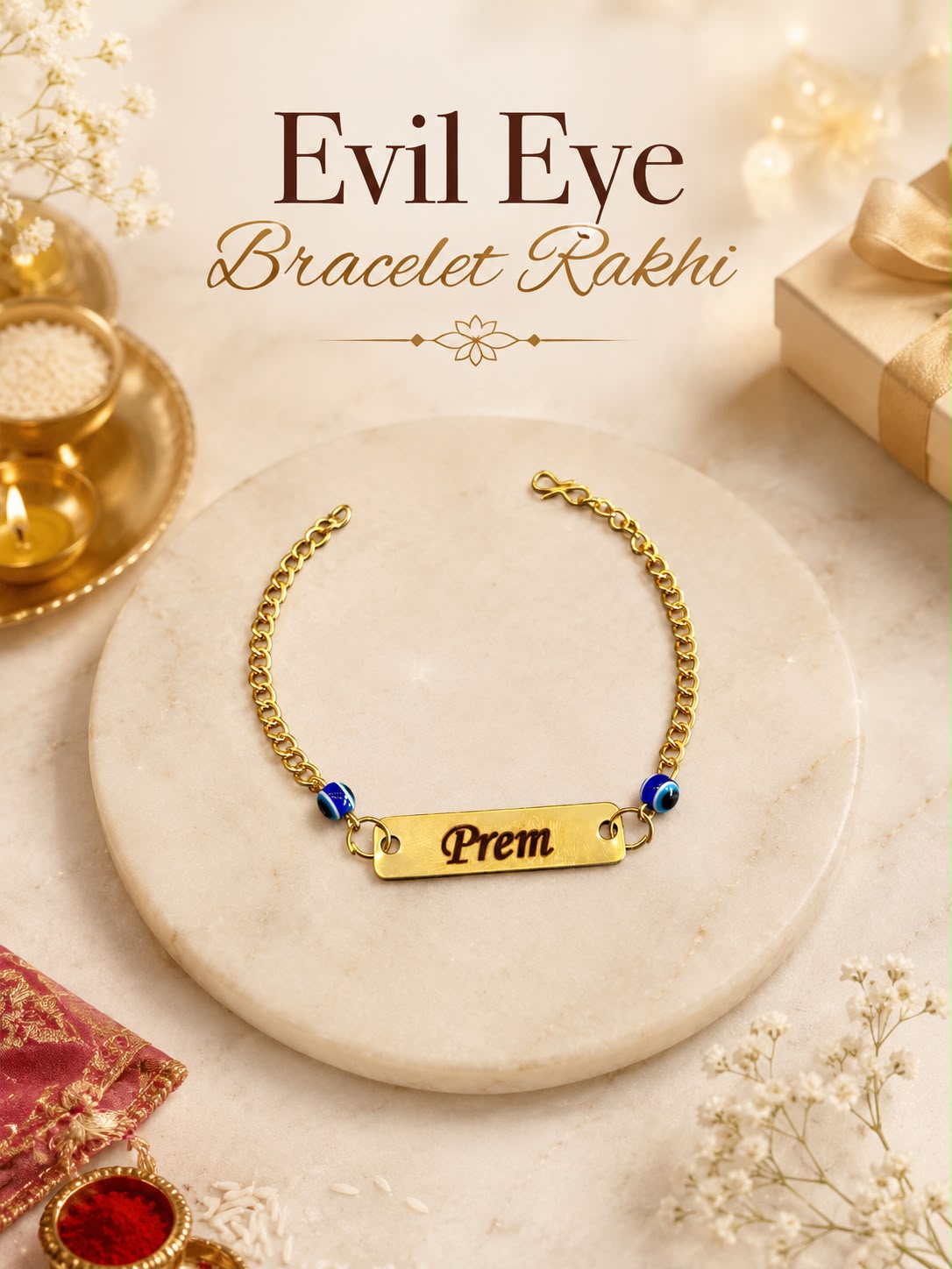 Evil Eye Bracelet Rakhi