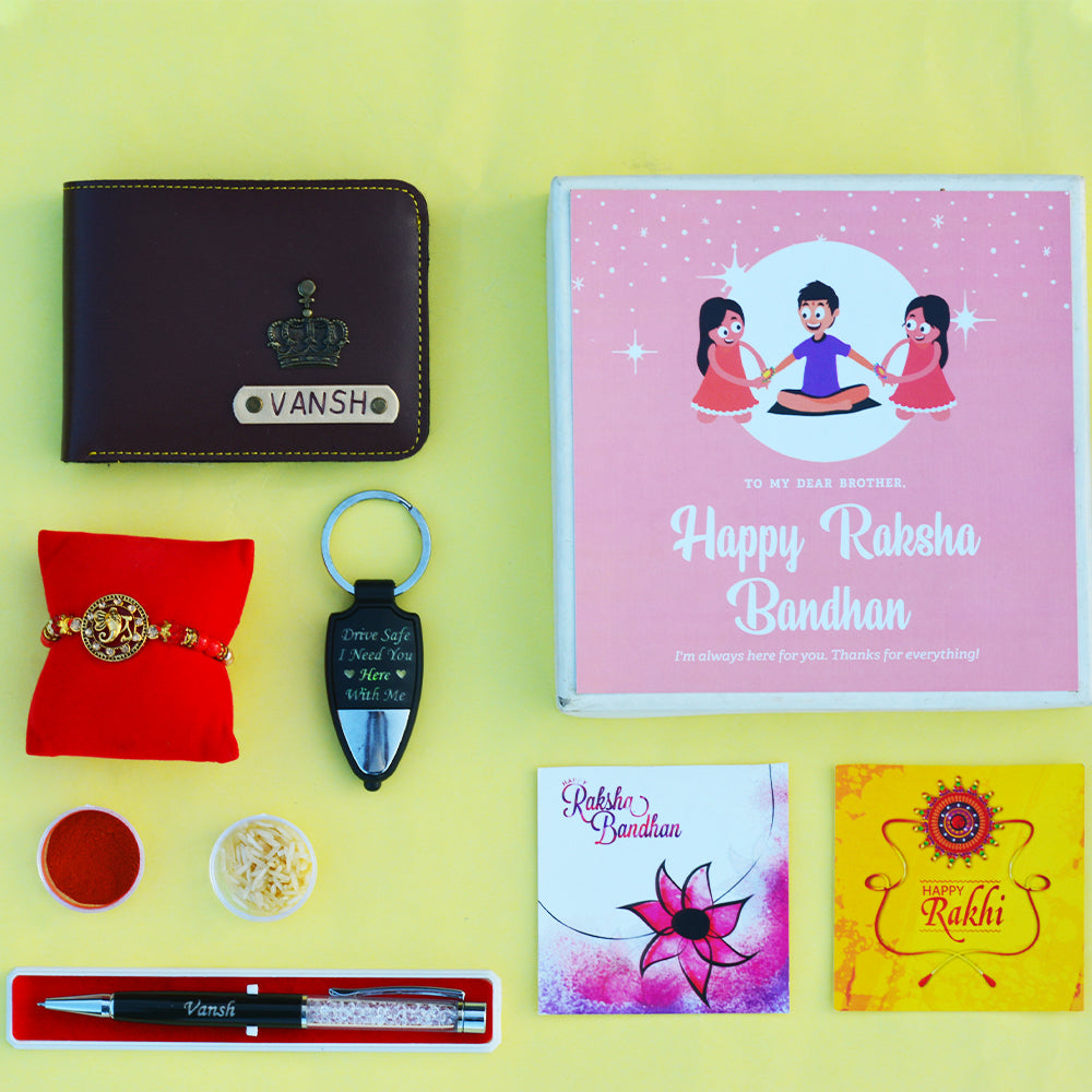Wallet Pen Keyring Hamper For Brother