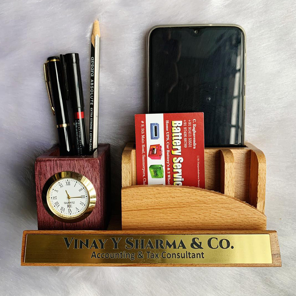 PEN AND MOBILE HOLDER