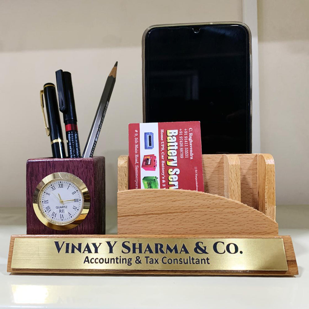 PEN AND MOBILE HOLDER