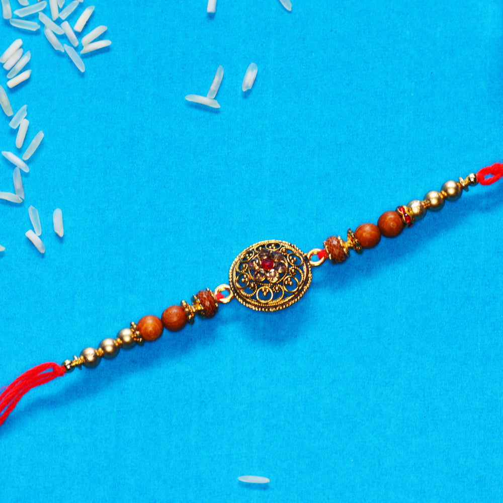 Metal Designer Rakhi