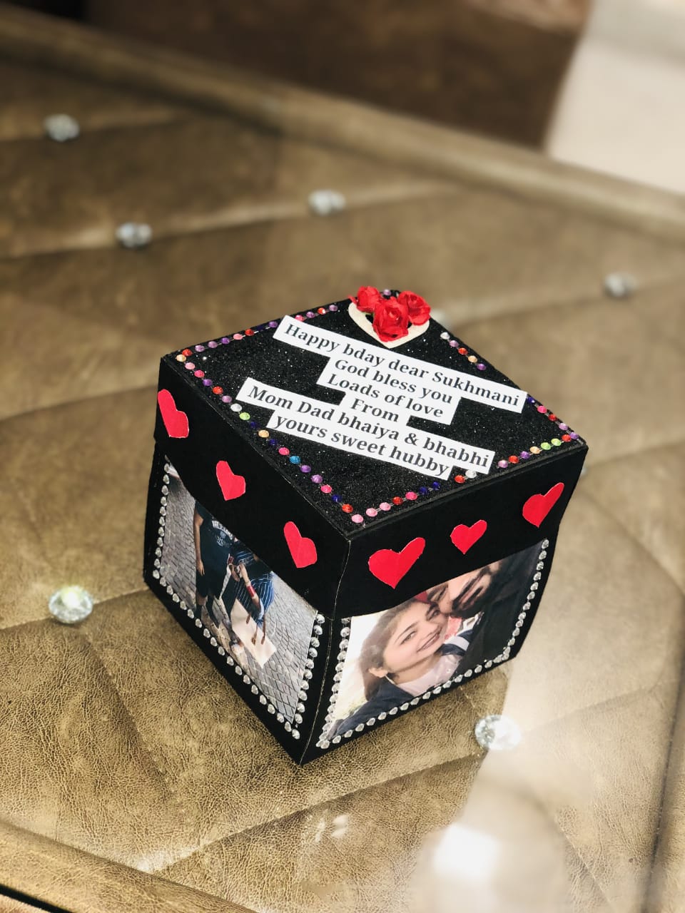 Explosion Box With Teddy