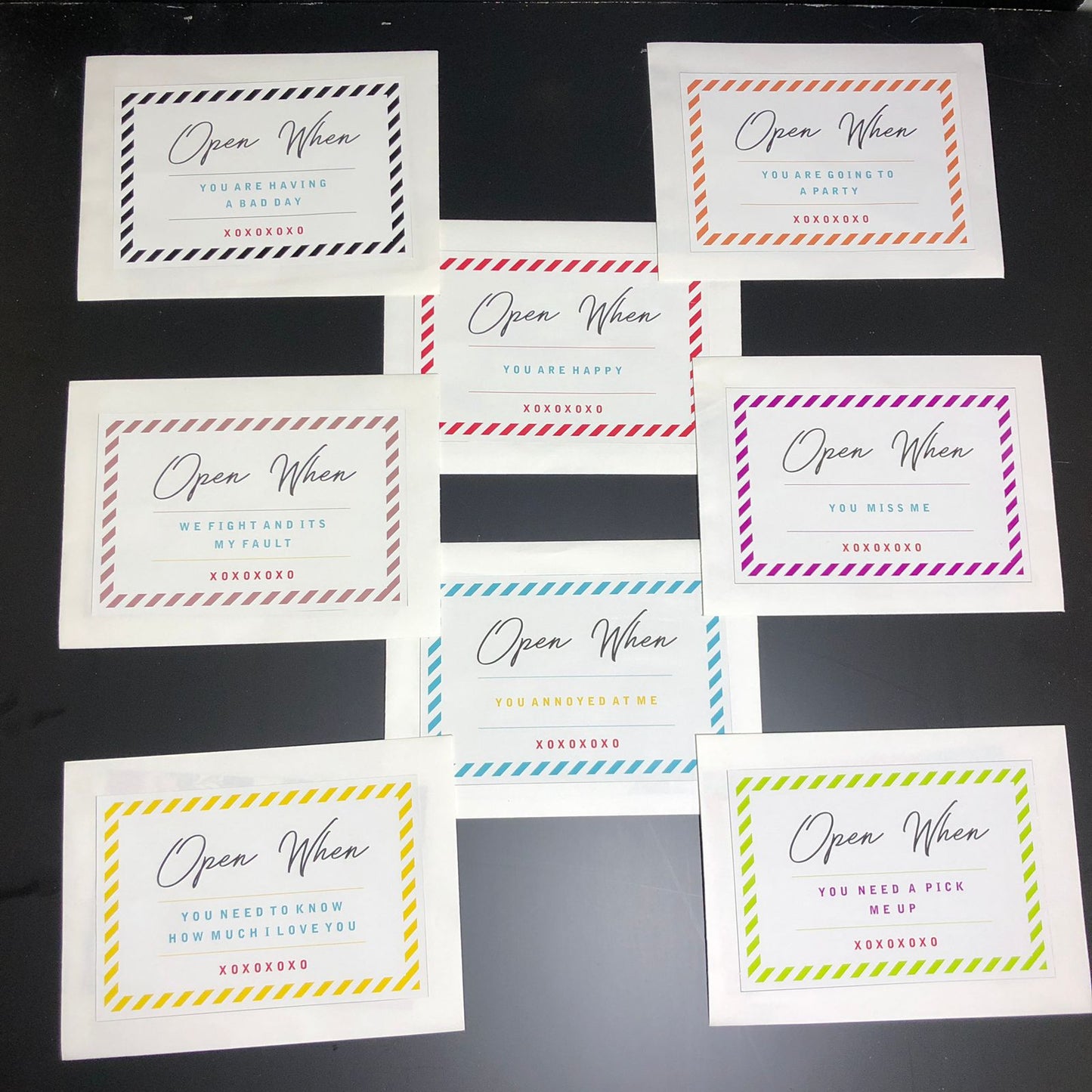 Valentine Combo With Open When Cards