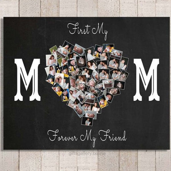 MDF MOM HEART FRAME