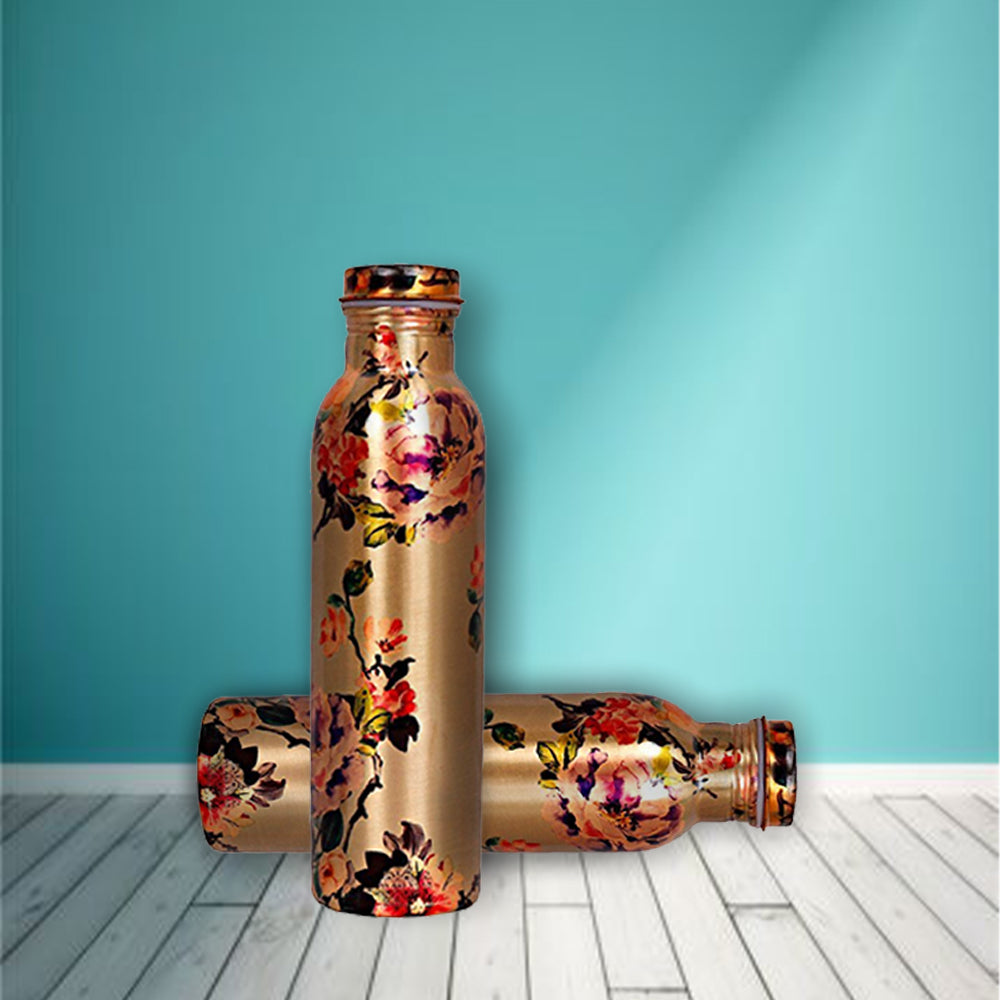 DESIGNED COPPER BOTTLE