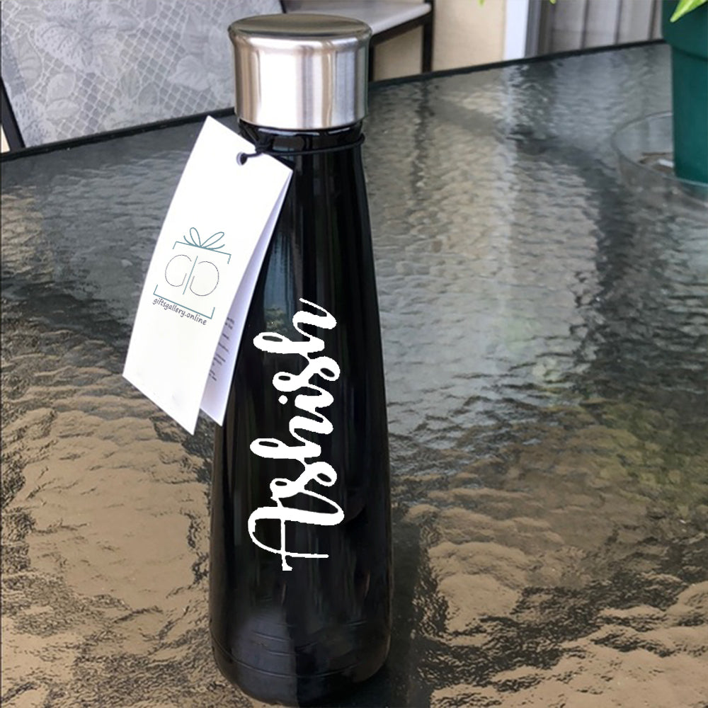 METAL BOTTLE CONICAL SHAPE