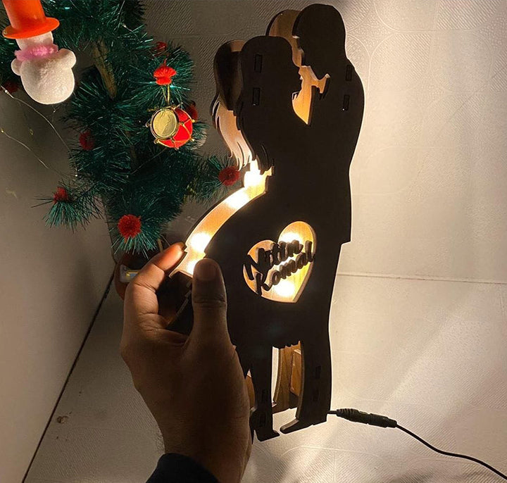 COUPLE PERSONALIZED LAMP
