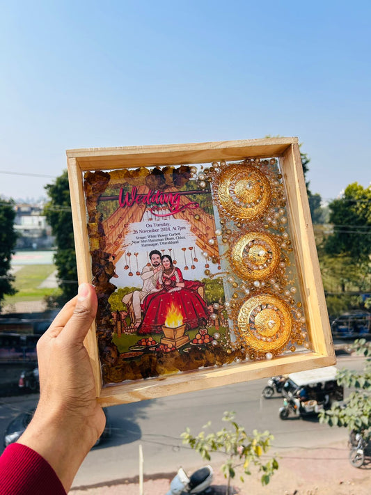 Varmala Preservation Wooden Frame-16