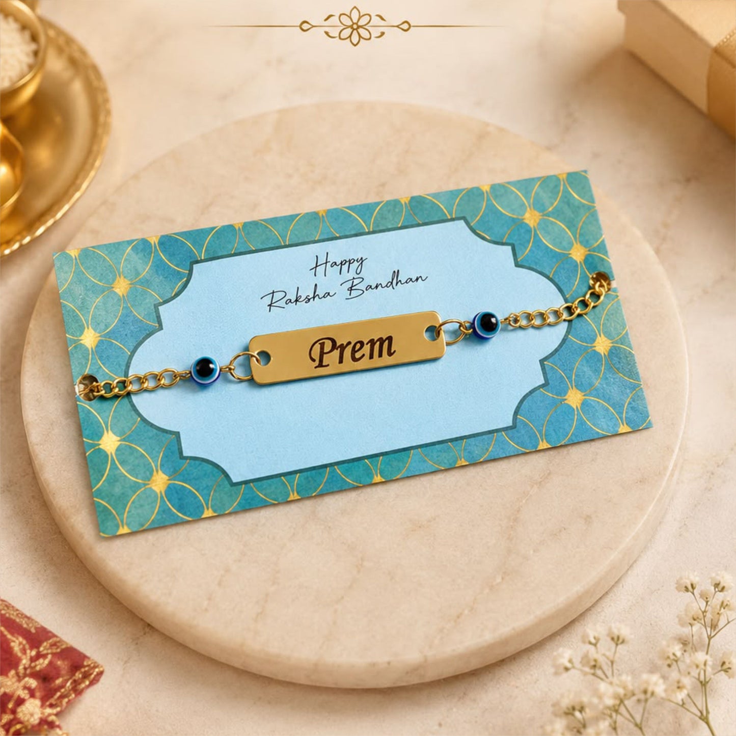 Evil Eye Bracelet Rakhi