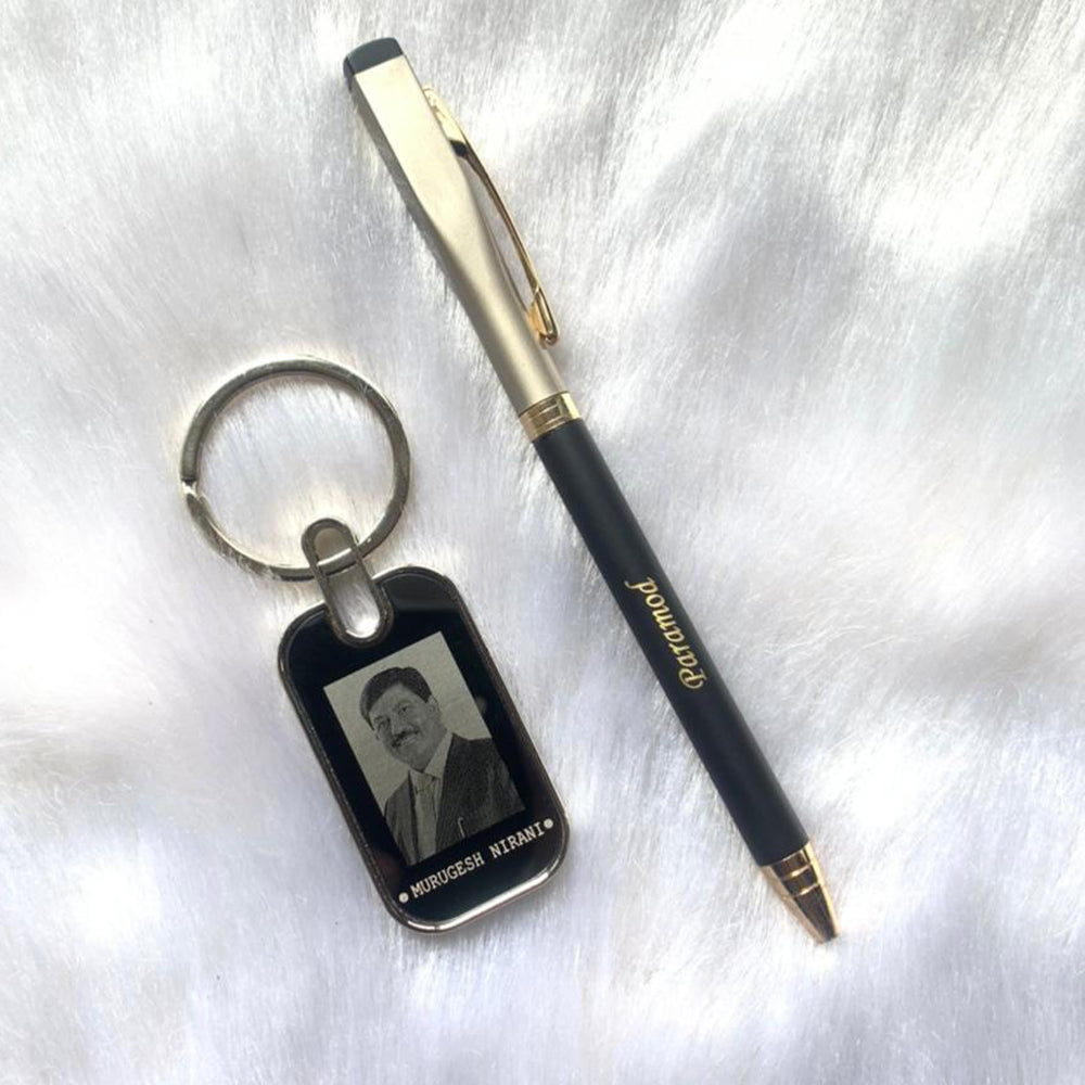 PHOTO KEYCHAIN+PEN COMBO