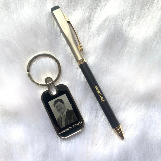 PHOTO KEYCHAIN+PEN COMBO