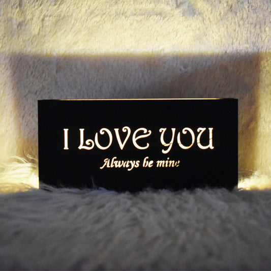 I LOVE YOU LAMP