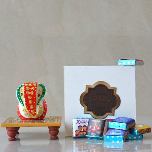 GANESH JI+CHOCOLATE