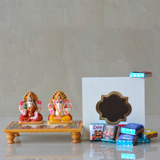 LAXMI GANESH JI+CHOCOLATE