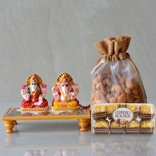LAXMI GANESH JI+FERERRO ROCHER COMBO