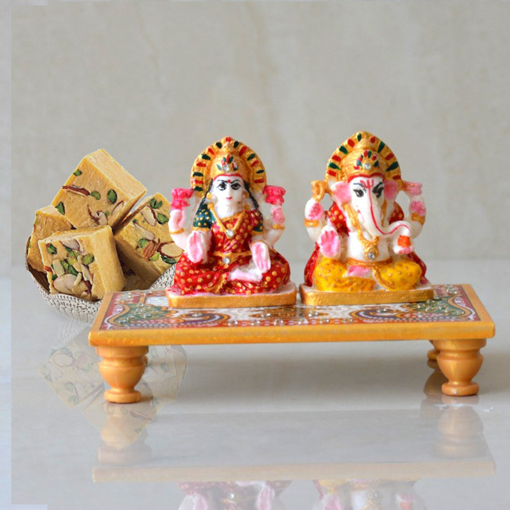 LAXMI GANESH JI+SOAN PAPDI