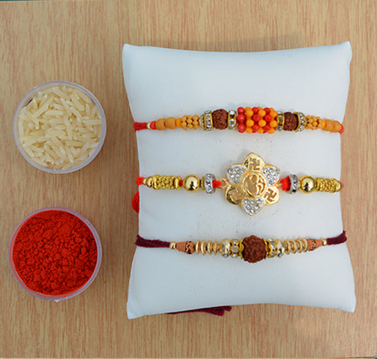 Set Of 3 Rakhi