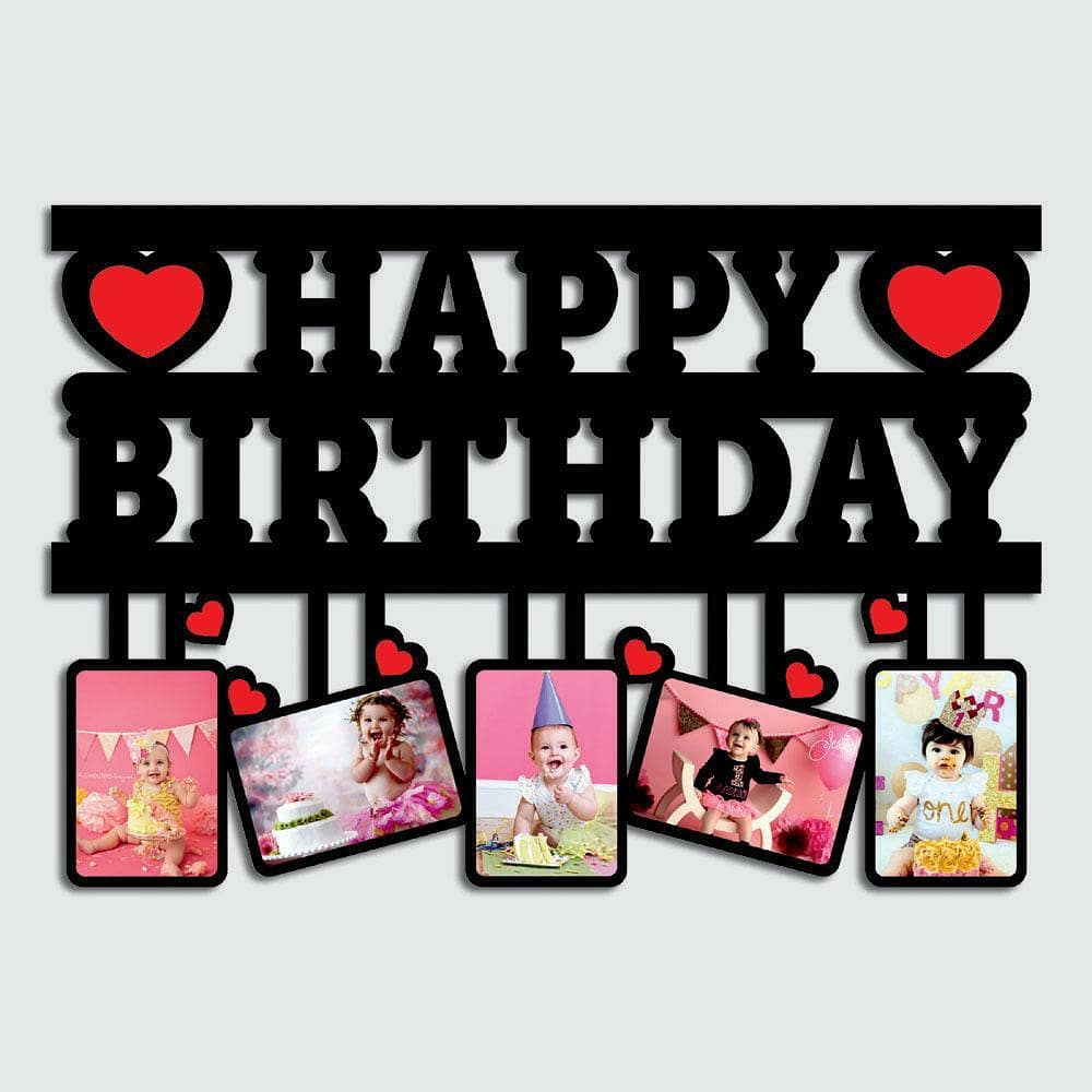 Personalized Happy Birthday Wall Frame