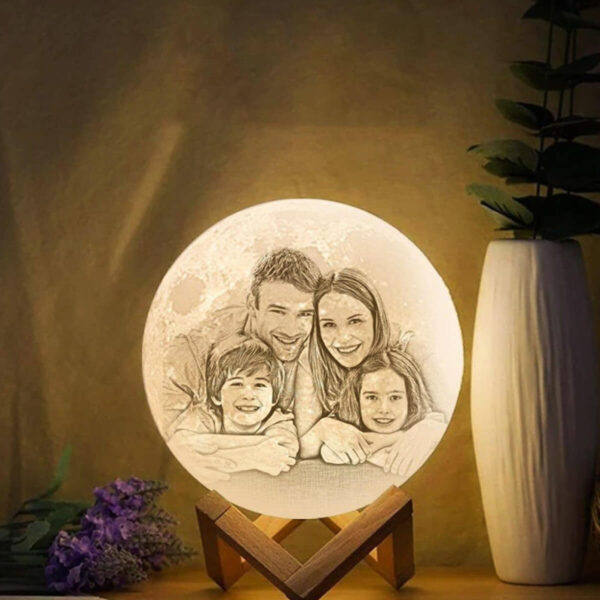3d Led Moon Lamp Wireless