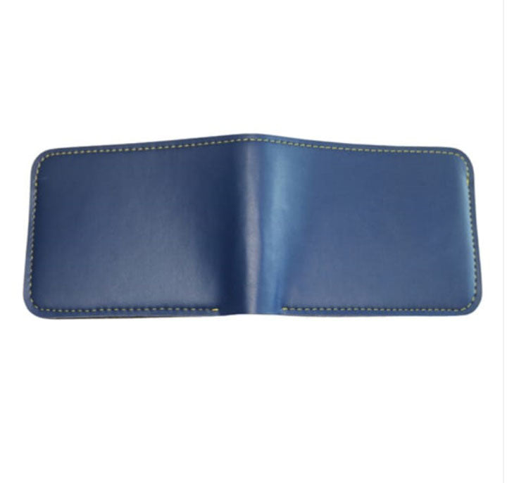 Men's Name Wallet-Blue