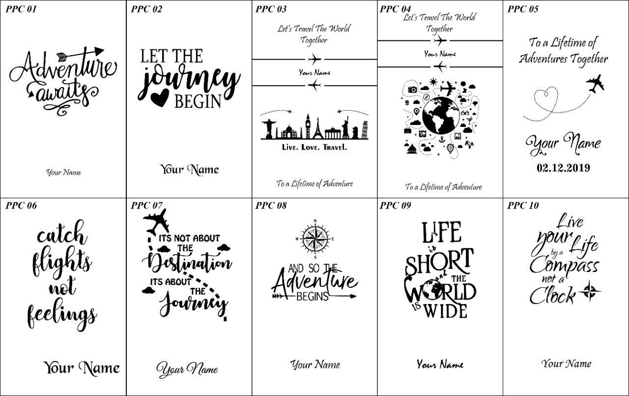 Printed Passport Cover