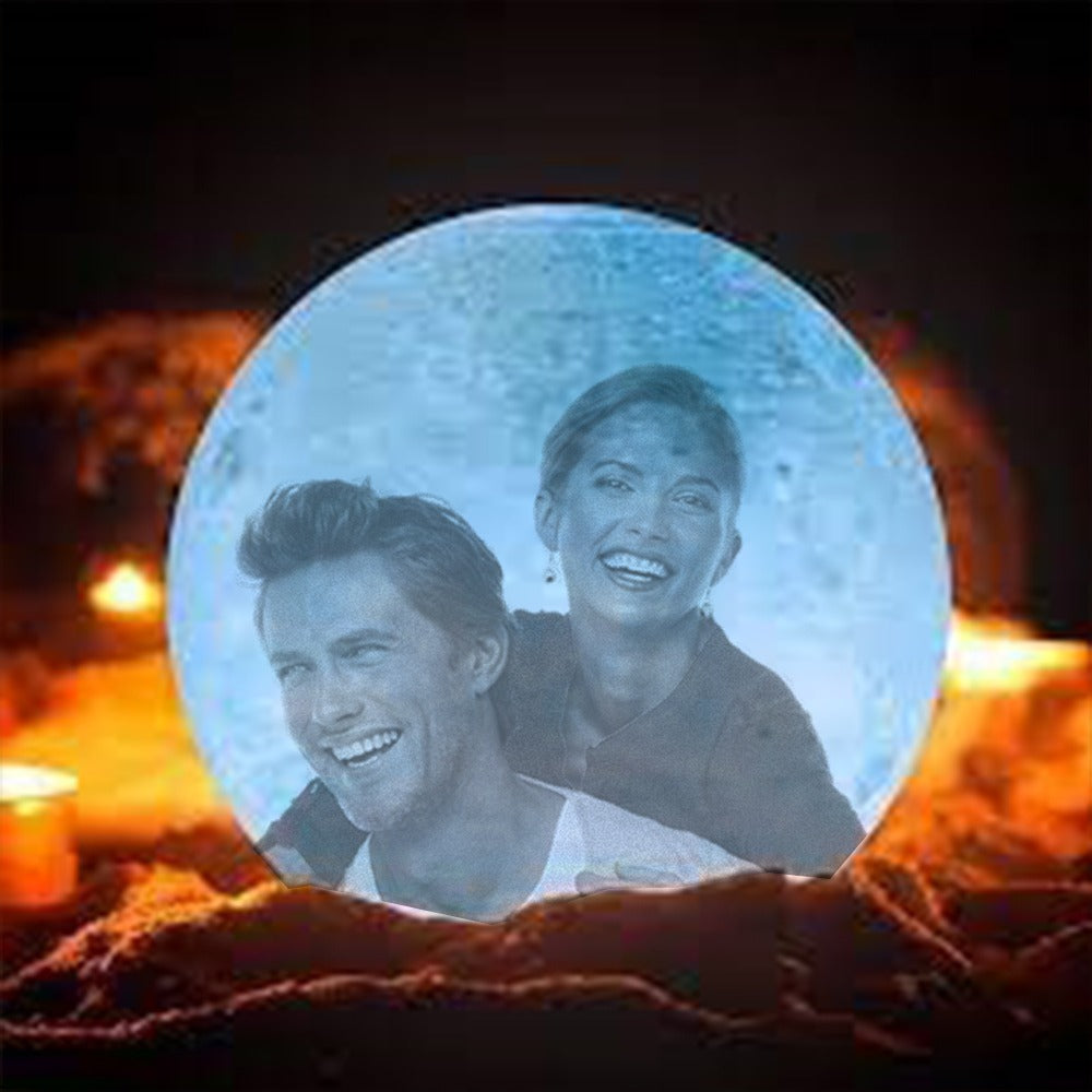 3d Led Moon Lamp Wireless