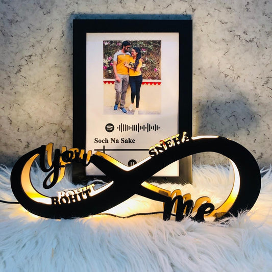 Infinity Lamp+Spotify Frame