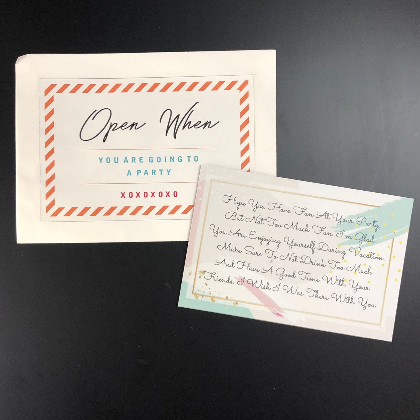 Valentine Combo With Open When Cards