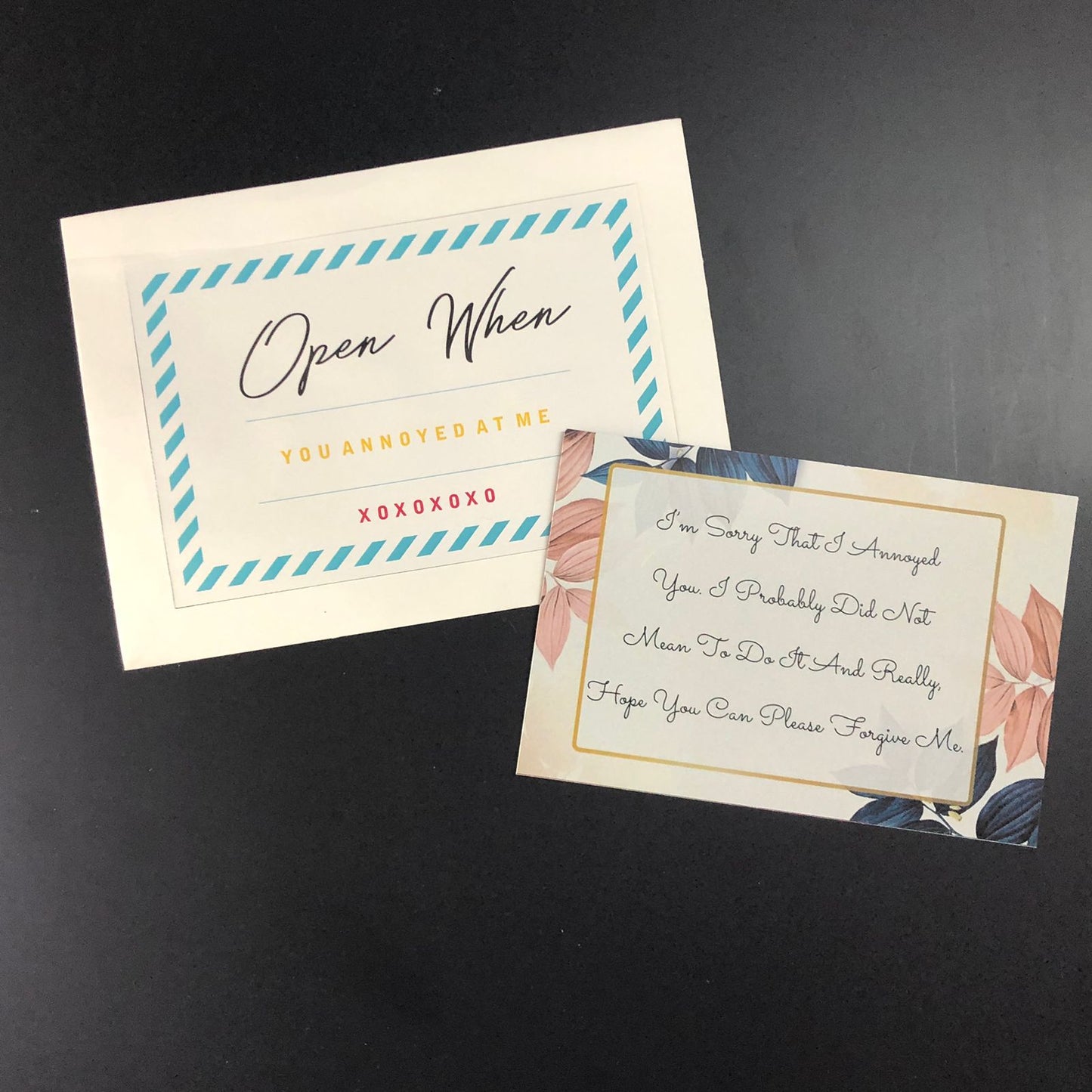 Valentine Combo With Open When Cards