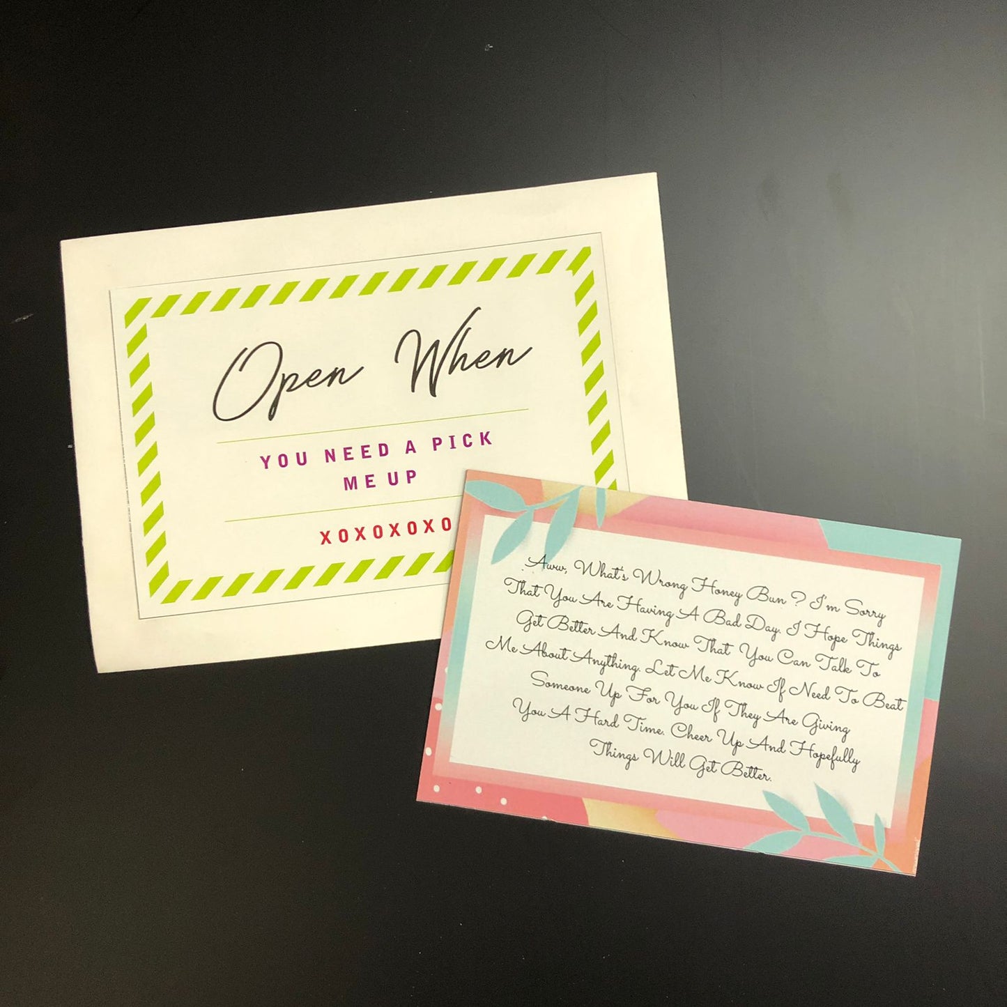 Valentine Combo With Open When Cards