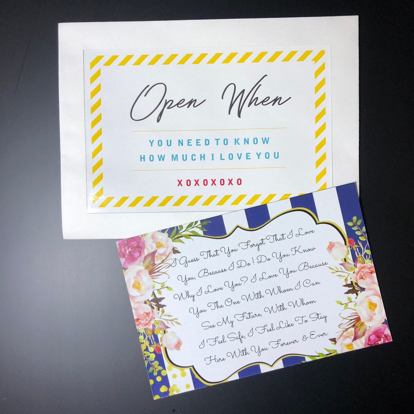 Valentine Combo With Open When Cards