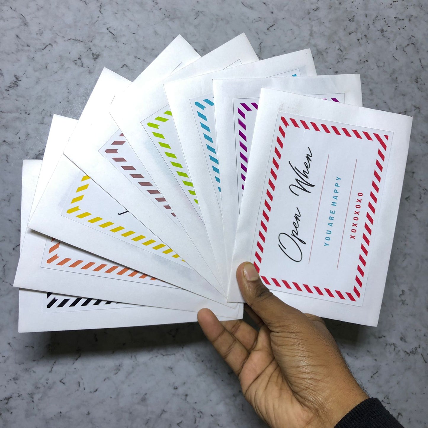 Valentine Combo With Open When Cards