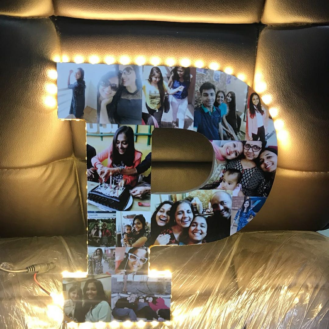 LED Letter Frame