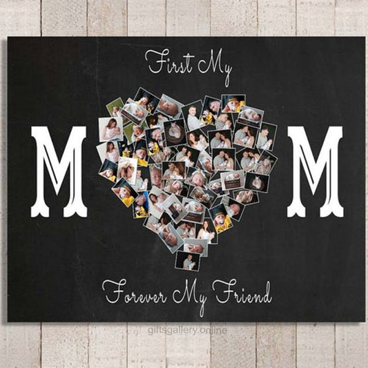MDF MOM HEART FRAME