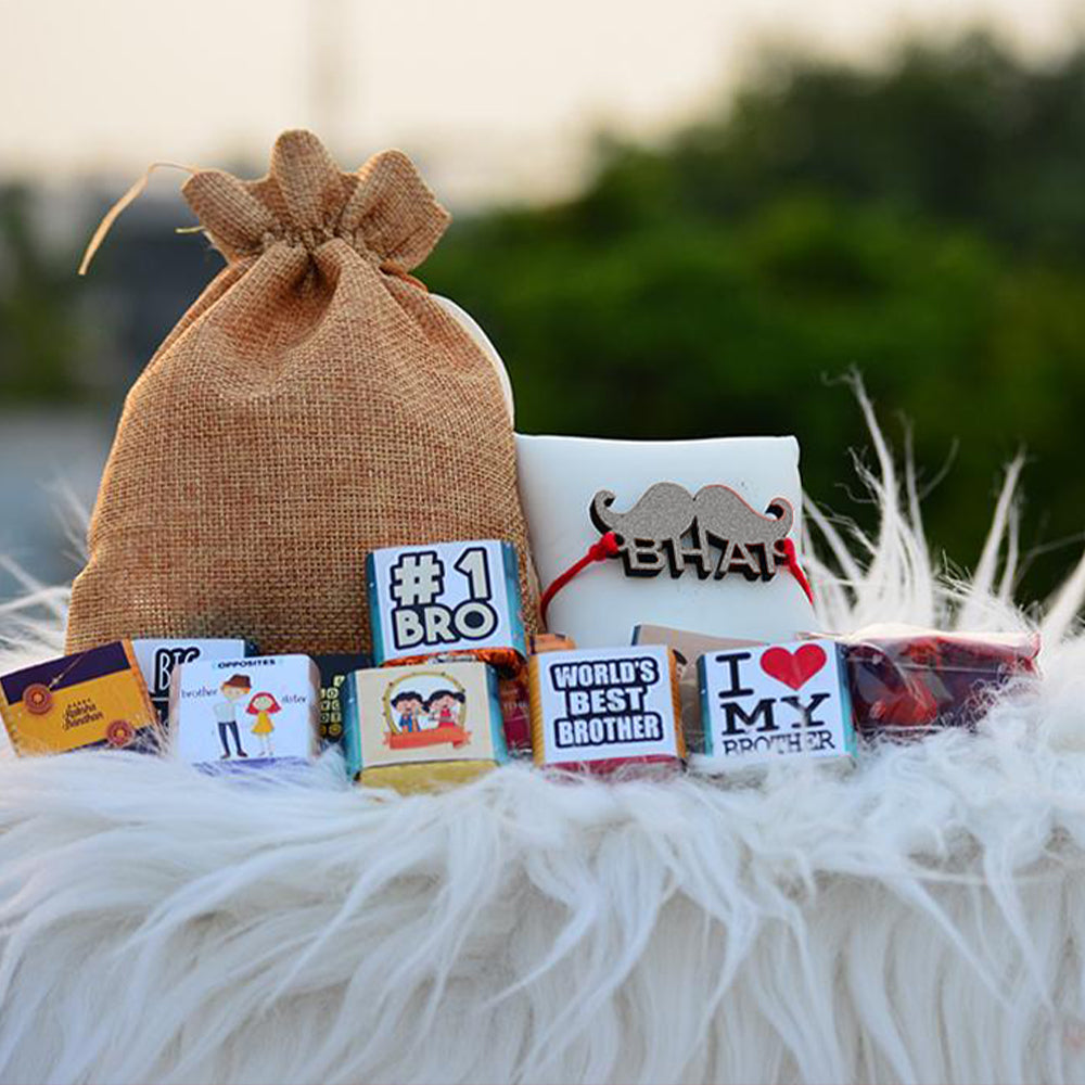 Chocolates Potli+ Rakhi