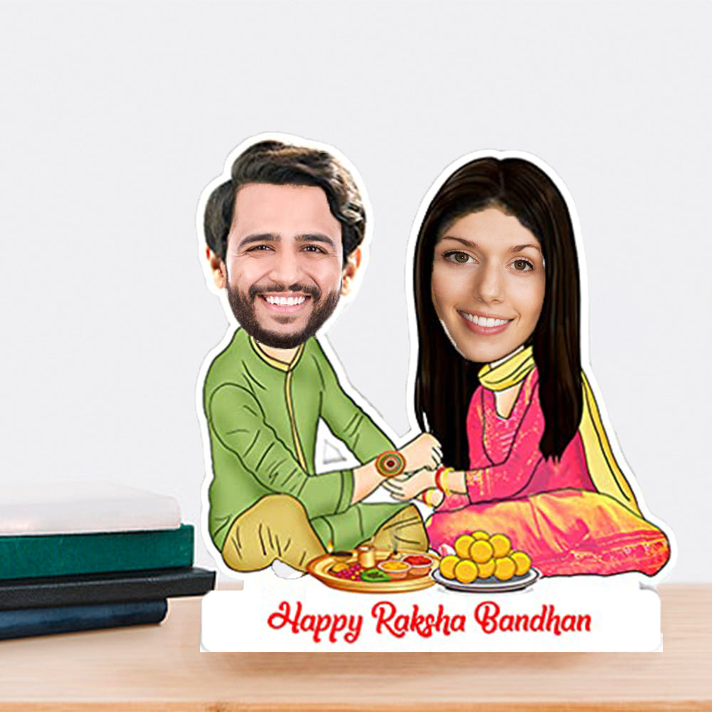 Brother Sister Caricature