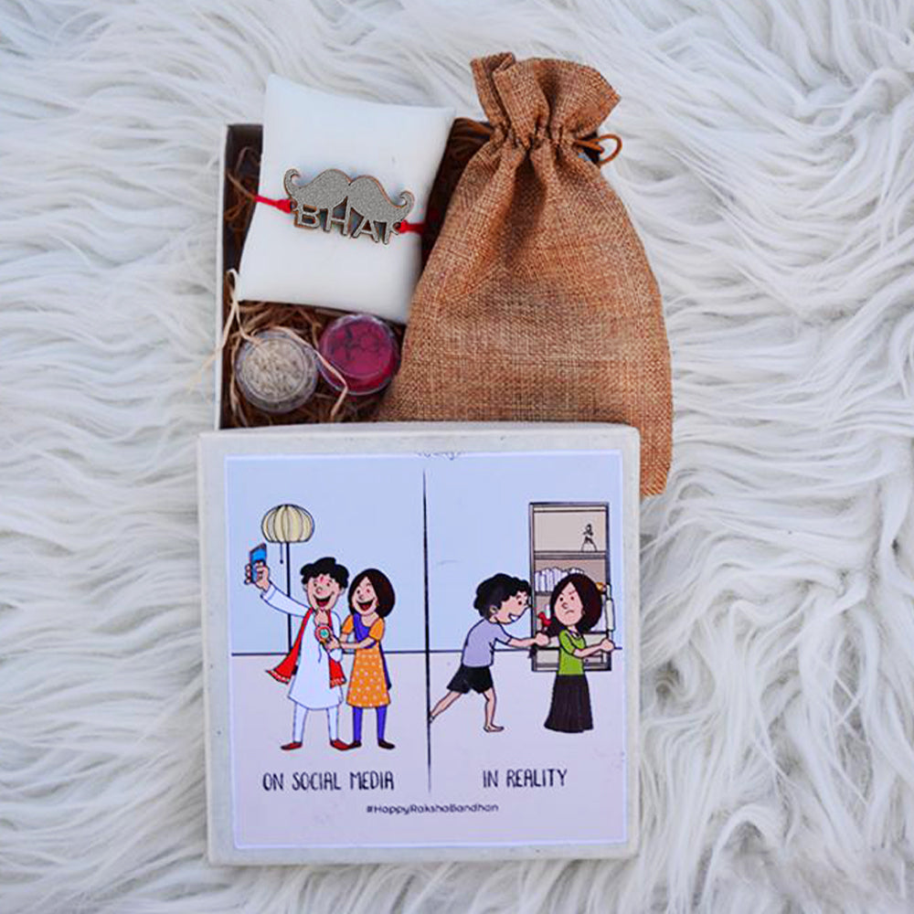 Chocolates Potli+ Rakhi