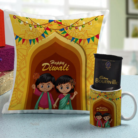 MUG+CUSHION HAMPER 6