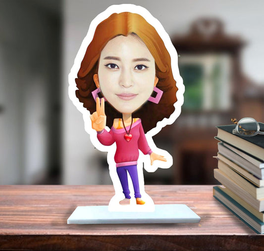 GIRL CARICATURE