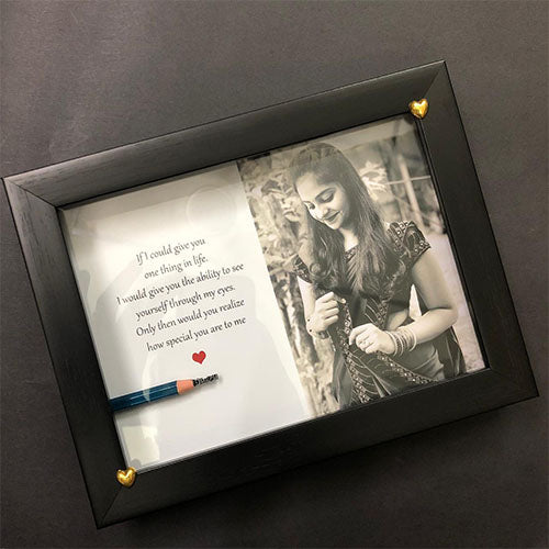 Pencil Art Frame+Pic