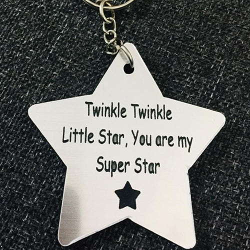Cusromize Metal Keyring (Star Shape)
