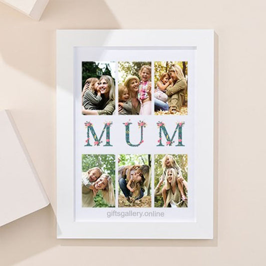 WHITE FRAME FOR MUM
